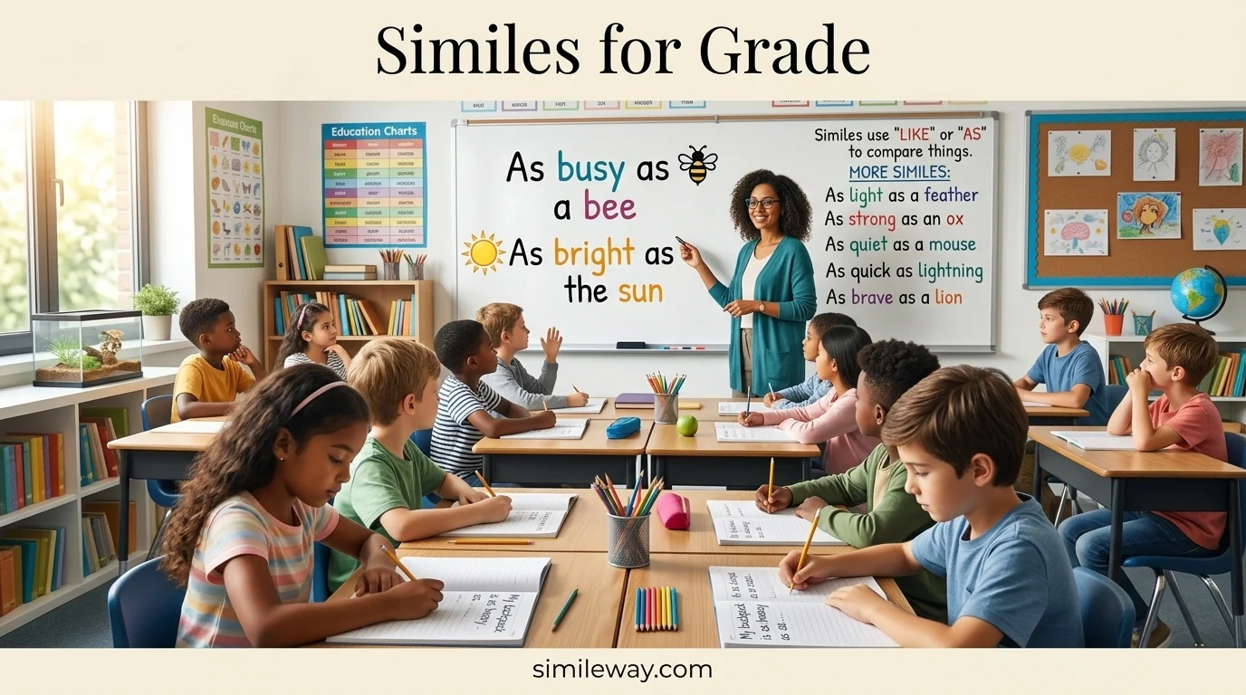 Similes for Grade