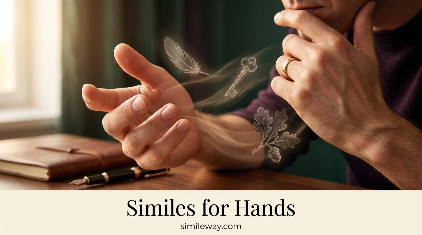 Similes for Hands