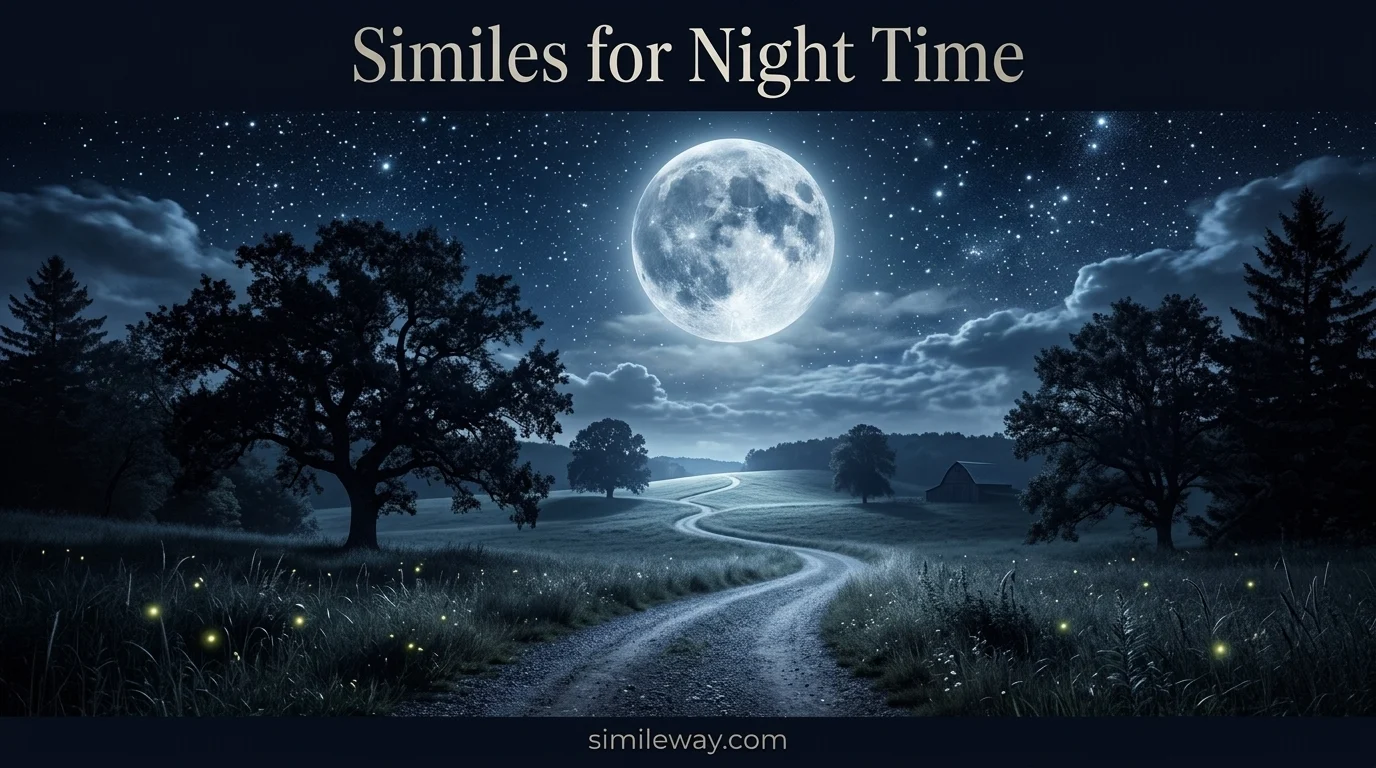 Similes for Night Time