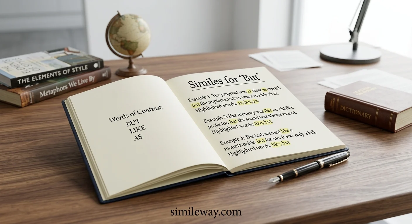 Similes for “But”
