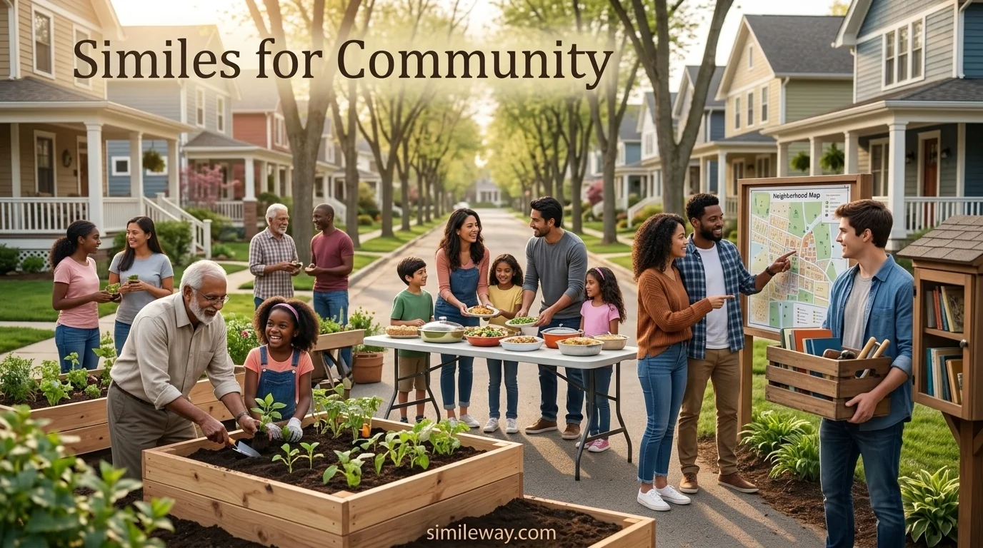 Similes for Community