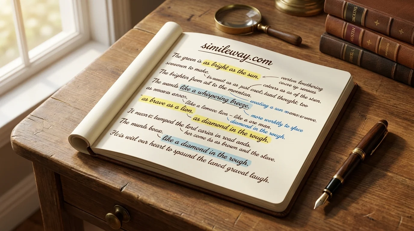 Similes for Descriptive Writing