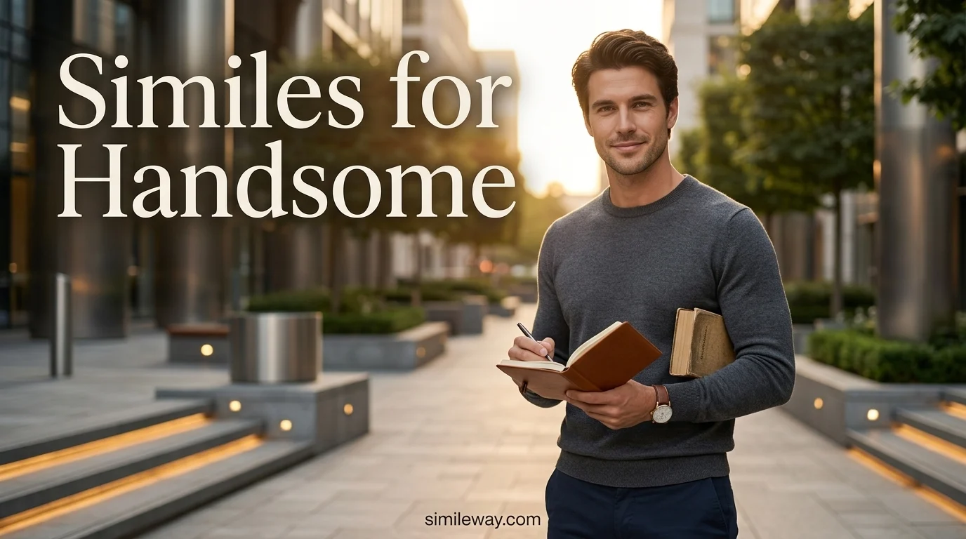 Similes for Handsome