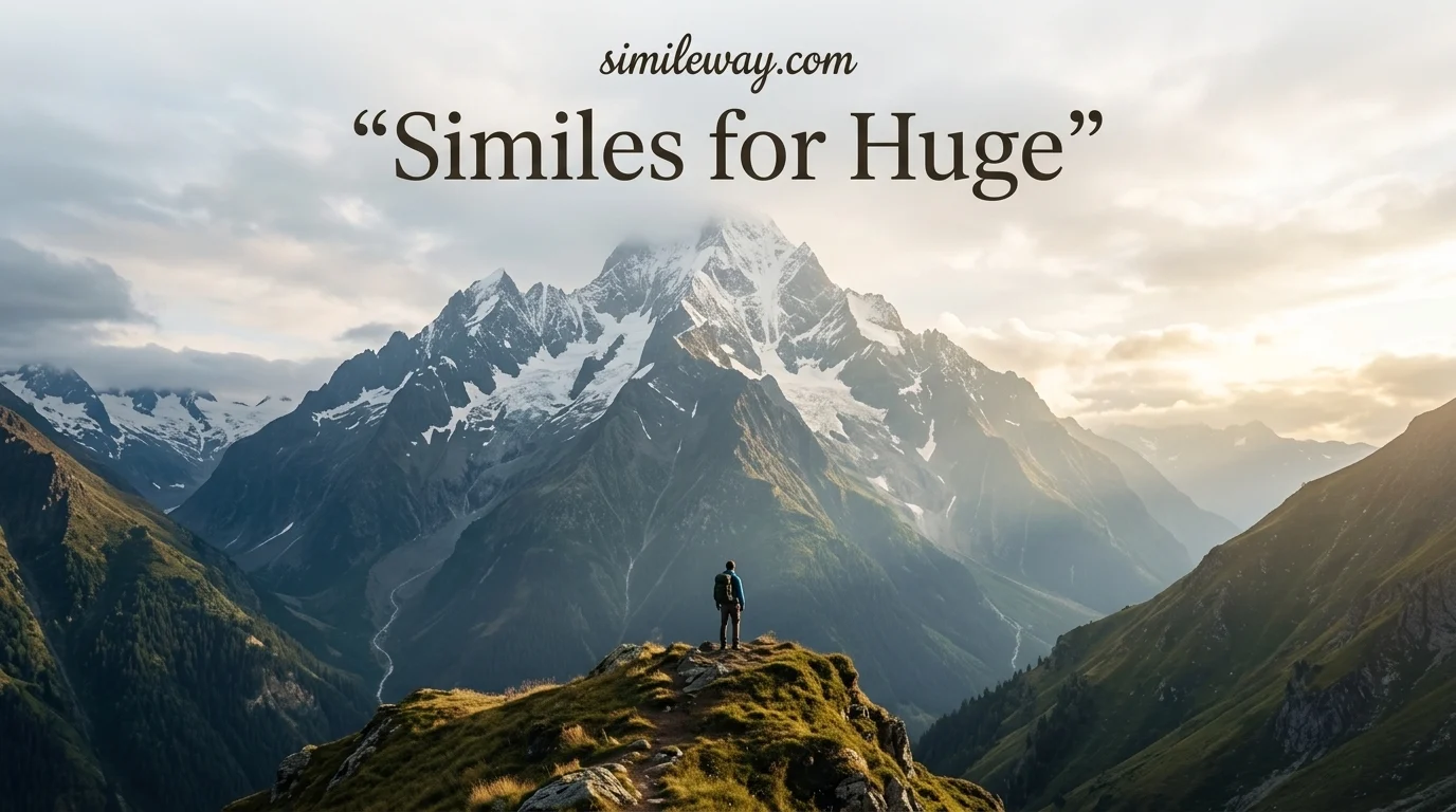 Similes for Huge