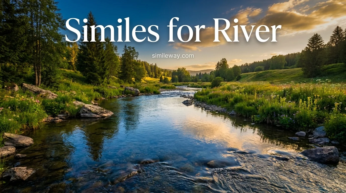 Similes for River