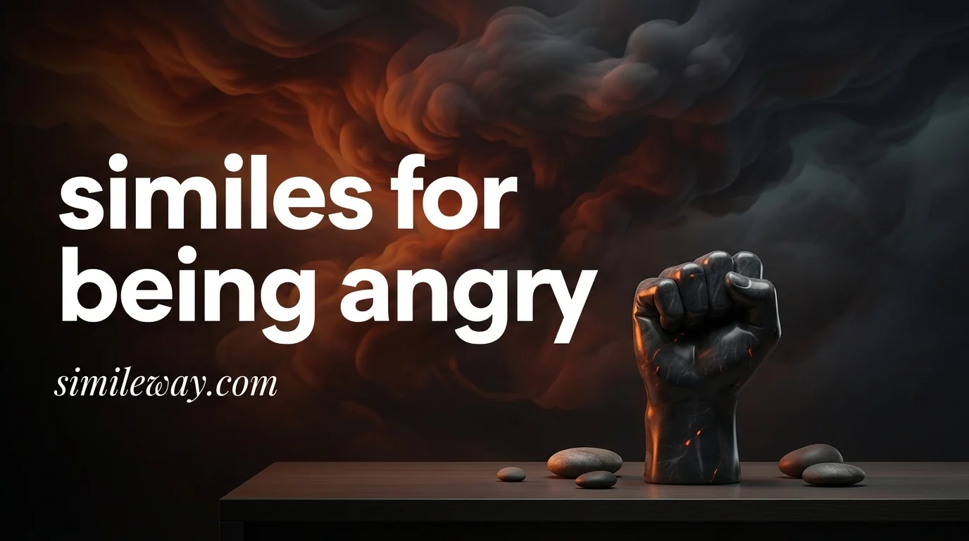 20 Similes for Being Angry: Meanings, Examples, and Practice